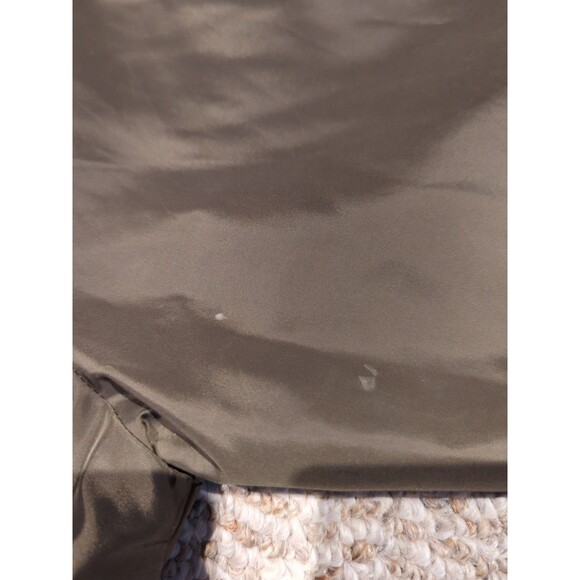 Free People Midnight Bomber Jacket Womens Large Green Full Zip Satin - Picture 9 of 9